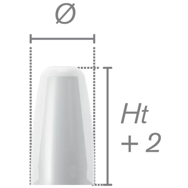 Protective cap for Direct Clip pillar