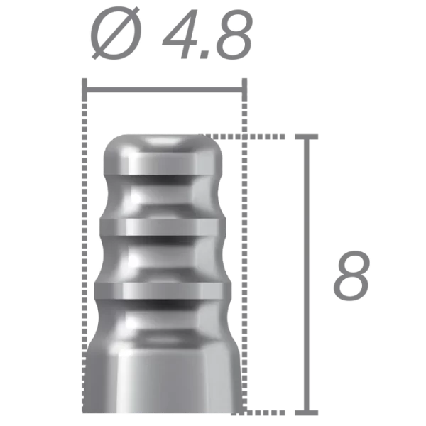 Rotational transfer (closed sky technique) for Tetra pillar + screw