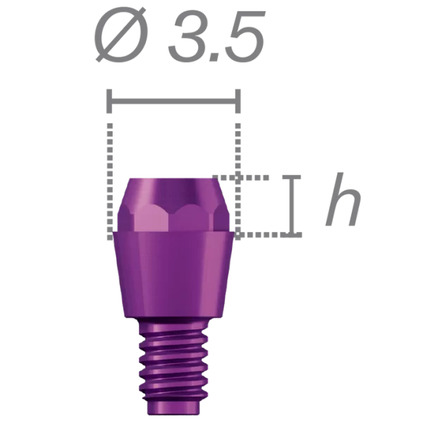 Conocta pillar + screws