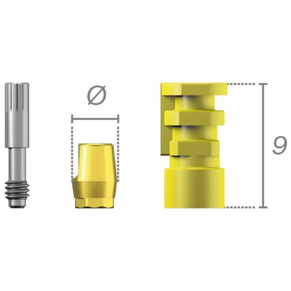 Transfer (closed-sky technique) + screw