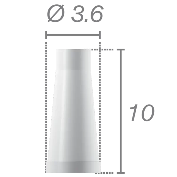 Burn-out coping for Direct Clip abutment