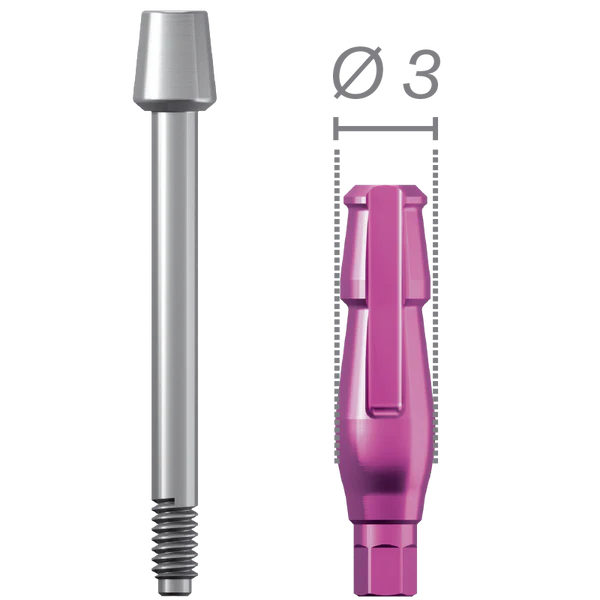 Transfer (closed-sky technique) + screw