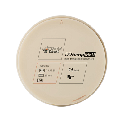 Disk PMMA DD Tempmed HTP - A2/B2/C2 - 20 mm