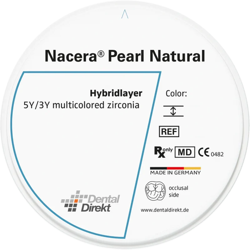 Disk Zirkoni Nacera® Pearl Natural